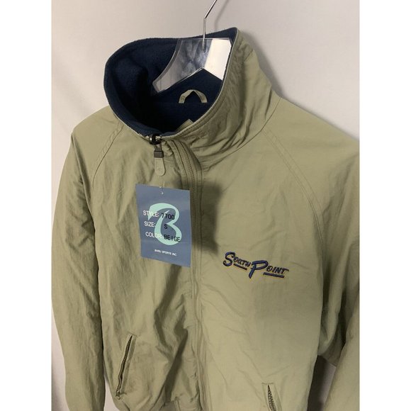Baru Sports Beige Men’s S NWT Full Zip Jacket Coat - Picture 2 of 7